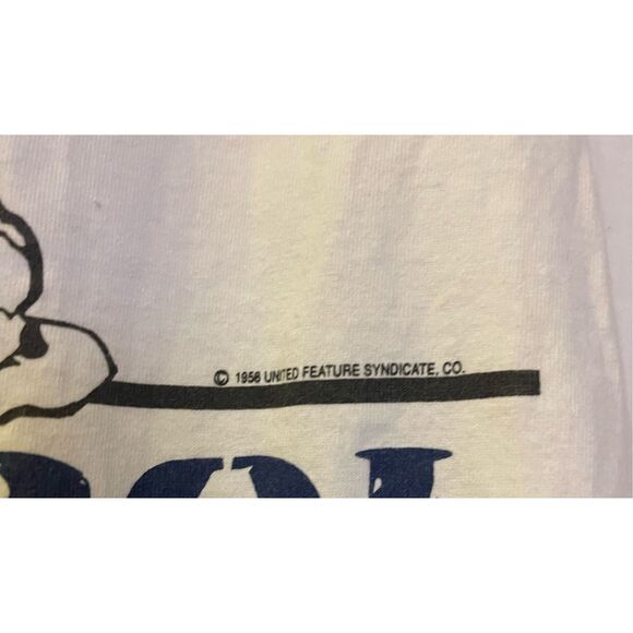 Vintage 90’s SNOOPY POLICE K-9 PATROL Tshirt Sz Large - Picture 3 of 6